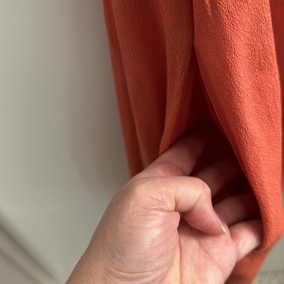 LULU’S break the spell terra cotta dress Orange Size Small Pockets - Picture 14 of 15
